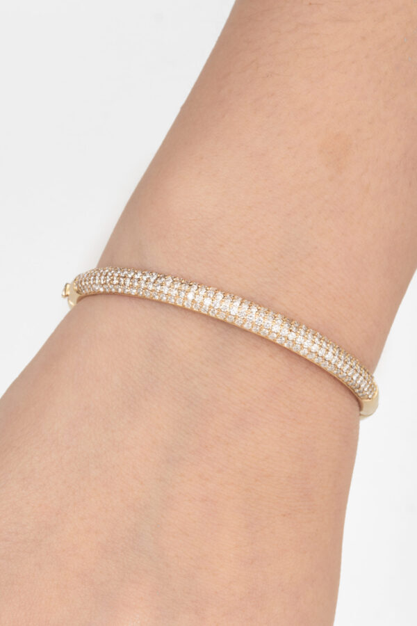 Pulsera doble vista diseño exclusivo con Diamantes