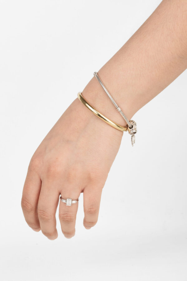 Pulsera doble vista diseño exclusivo con Diamantes - Image 5