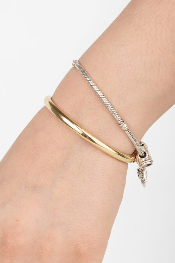 Pulsera doble vista diseño exclusivo con Diamantes - Image 2